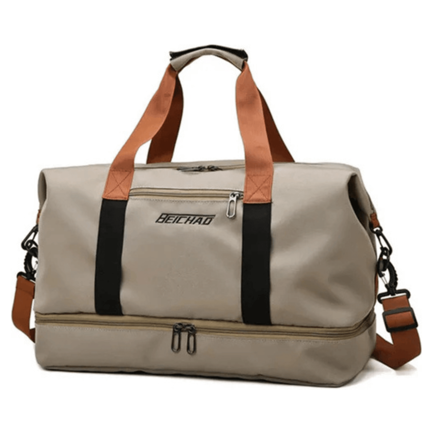 CarryQuest® - Weekendtas - Reistas - Waterdicht - Weekendtrips - Reizen - Vrouwen - BeigeCarryQuestsimple