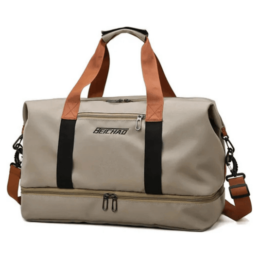 CarryQuest® - Weekendtas - Reistas - Waterdicht - Weekendtrips - Reizen - Vrouwen - Beige