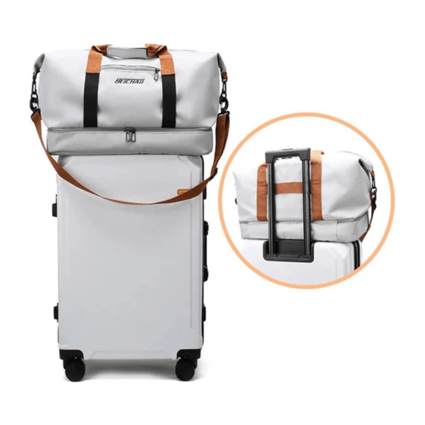 CarryQuest® - Weekendtas - Reistas - Waterdicht - Weekendtrips - Reizen - Vrouwen - ZwartCarryQuestsimple