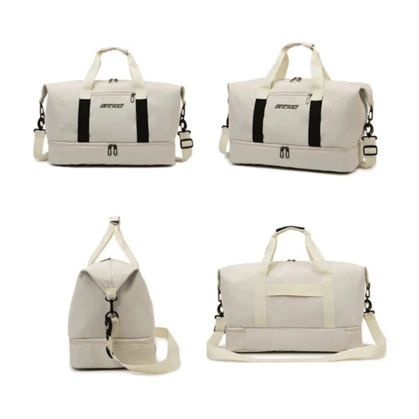 CarryQuest® - Weekendtas - Reistas - Waterdicht - Weekendtrips - Reizen - Vrouwen - ZwartCarryQuestsimple