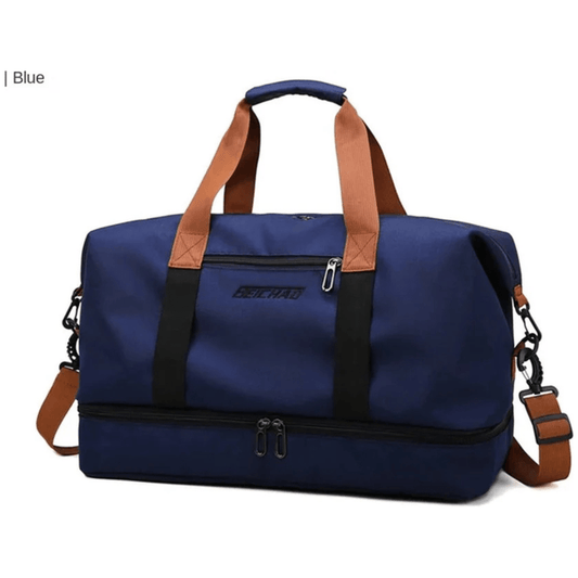 CarryQuest® - Weekendtas - Weekendtas Blauw - 20 - 35L - Sport - Oxford - Waterdicht - Blauw