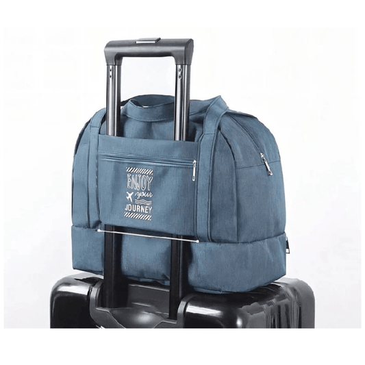 CarryQuest® - Weekendtassen - Bagage Tas - Oxford - Reistas - Weekendtrip - Duurzaam - Blauw