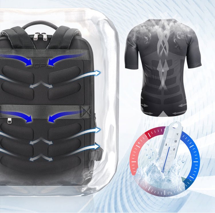 CarryQuest® Zakelijke Forenzen Rugzak – Echt Leer – Waterdicht en DiefstalbestendigCarryQuest®Zakelijke Forenzen Rugzak03