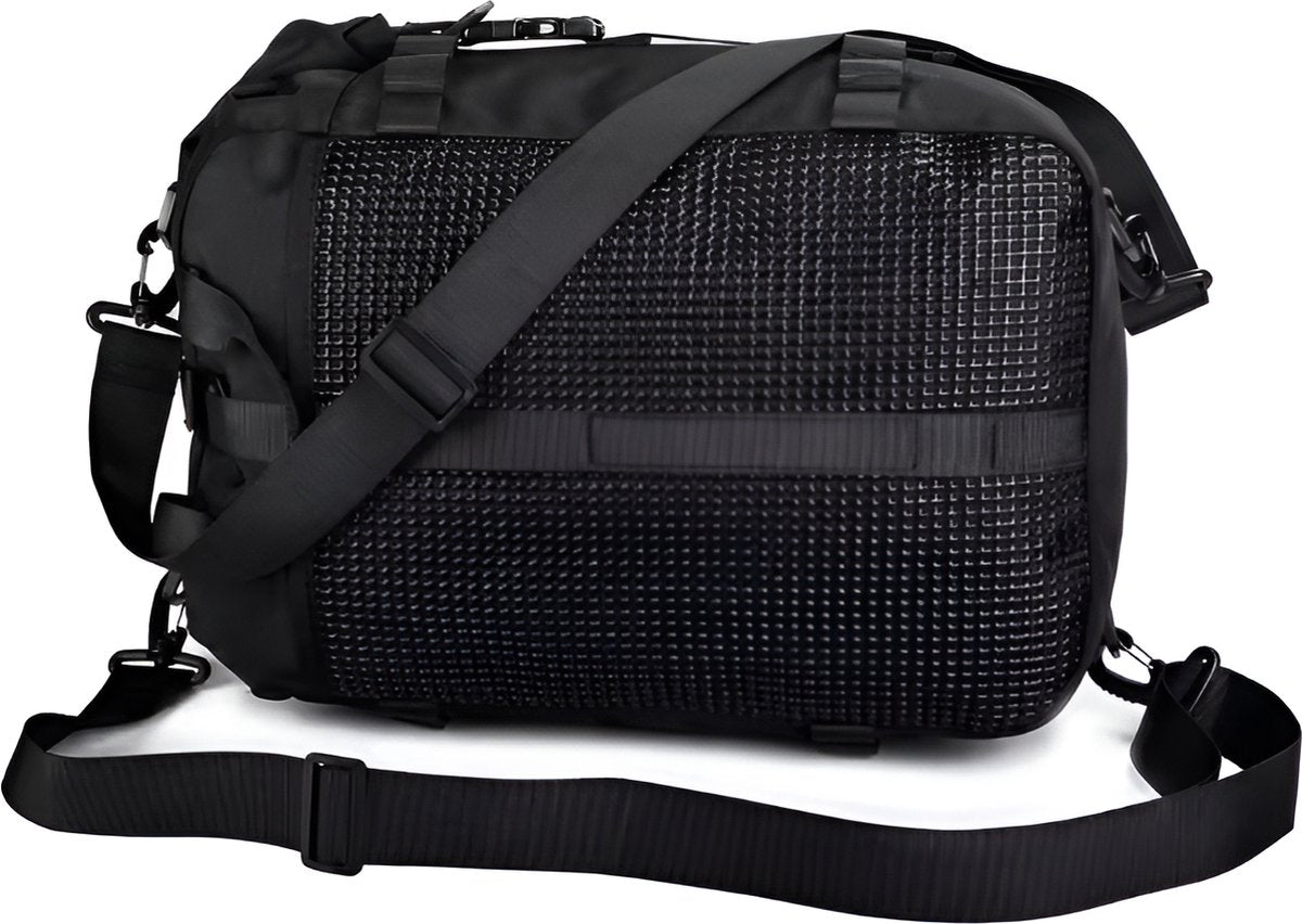 WoYoW® - Motorfiets Achter Tas 20L Waterdicht Multifunctioneel Zadel Zijbagage Tas Fietsrugzak Universeel - Zwart 20L