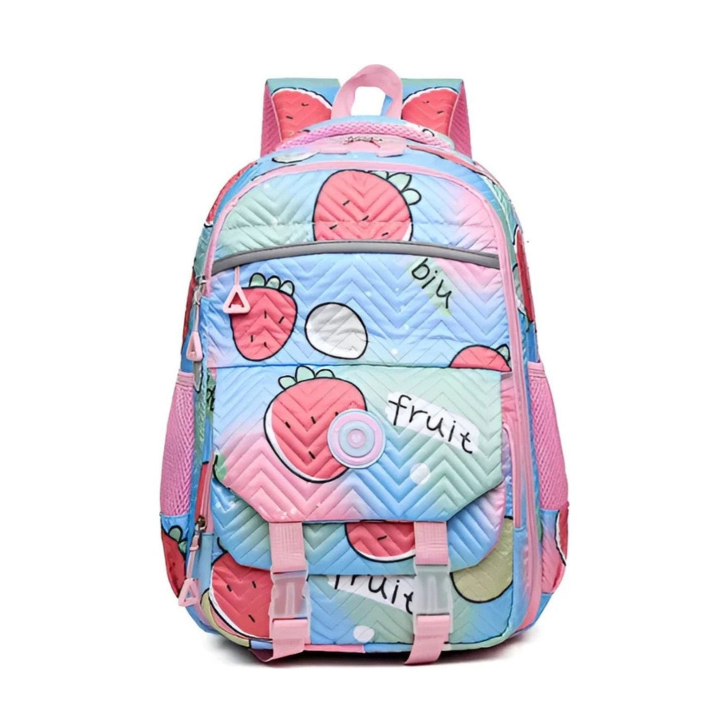 WoYoW® - Nieuwe Schattige Aardbei Rugzak - 16 inch en Waterafstotend - LichtblauwCarryQuestsimple