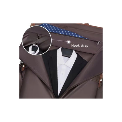 CarryQuest® - Multifunctionele Reis-/Handtas - Dames en Heren - PU-leer - Bruin