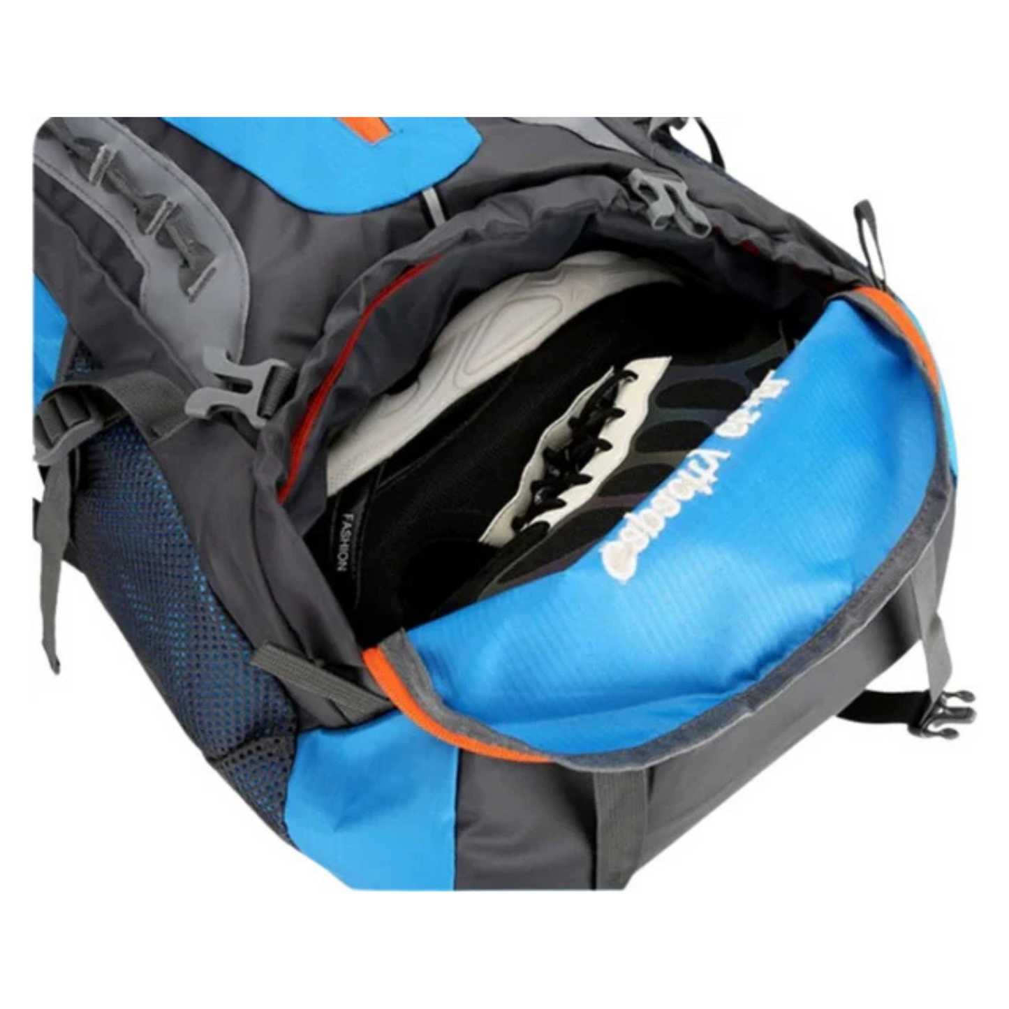 CarryQuest® - Große, leichte Wandertasche aus Nylon - Vorderseite - Grün
