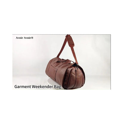 CarryQuest® - Multifunctionele Reis-/Handtas - Dames en Heren - PU-leer - Bruin