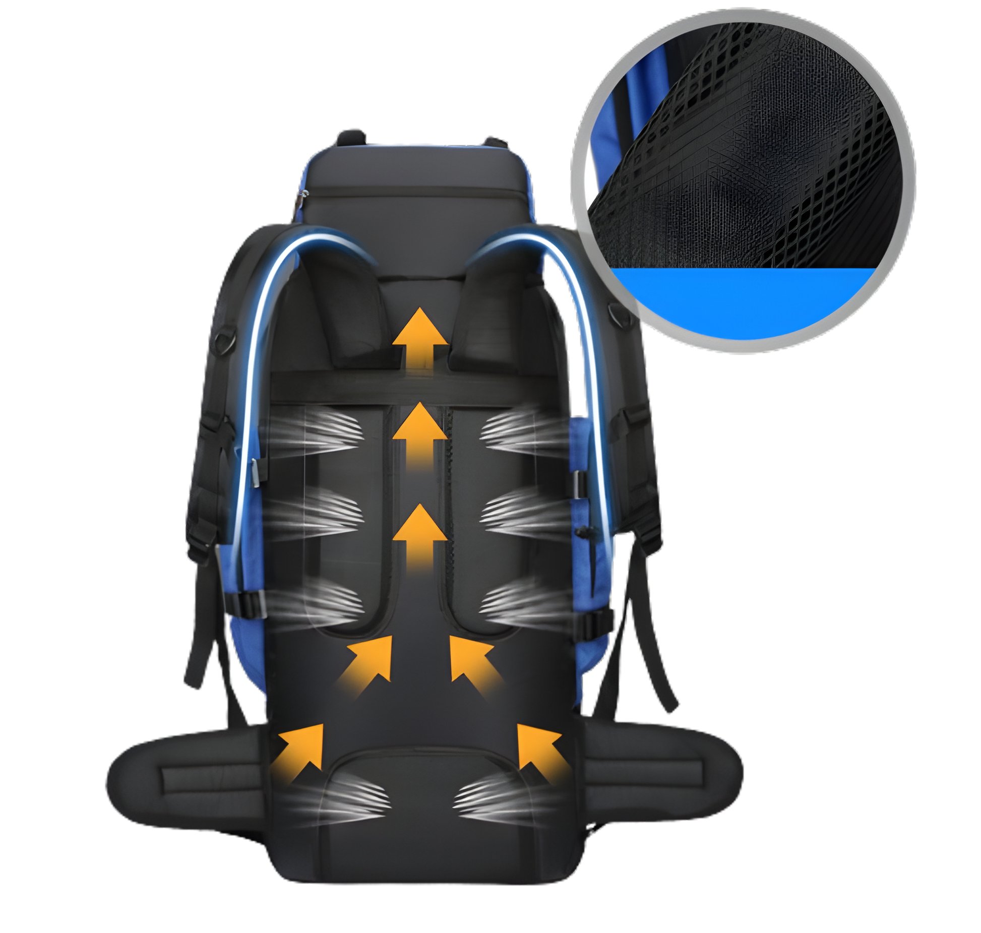 CarryQuest® - Waterdichte Wandelen Camping Rugzak 90L - Regenhoes - 4 KleurenCarryQuest