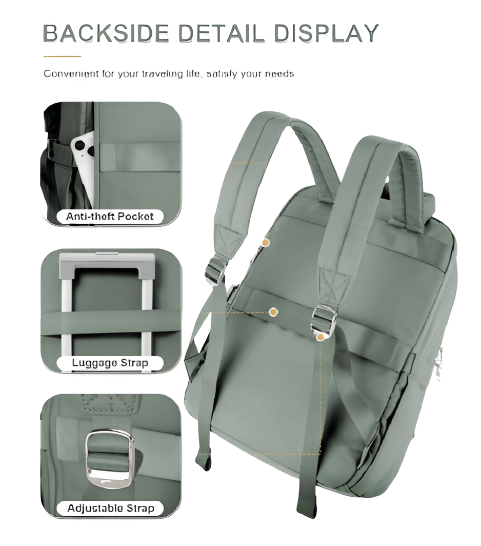 CarryQuest® - Deluxe Backpack - Large Capacity - 6 Colors