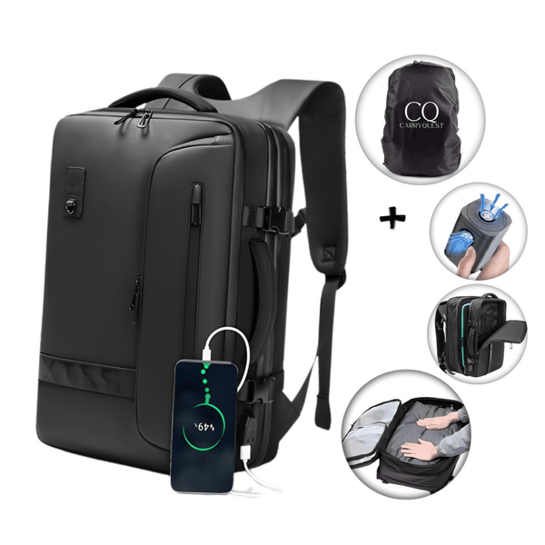 CarryQuest® - Vacuum Rugzak - RZ/TX Pro - incl. Draadloze Pomp