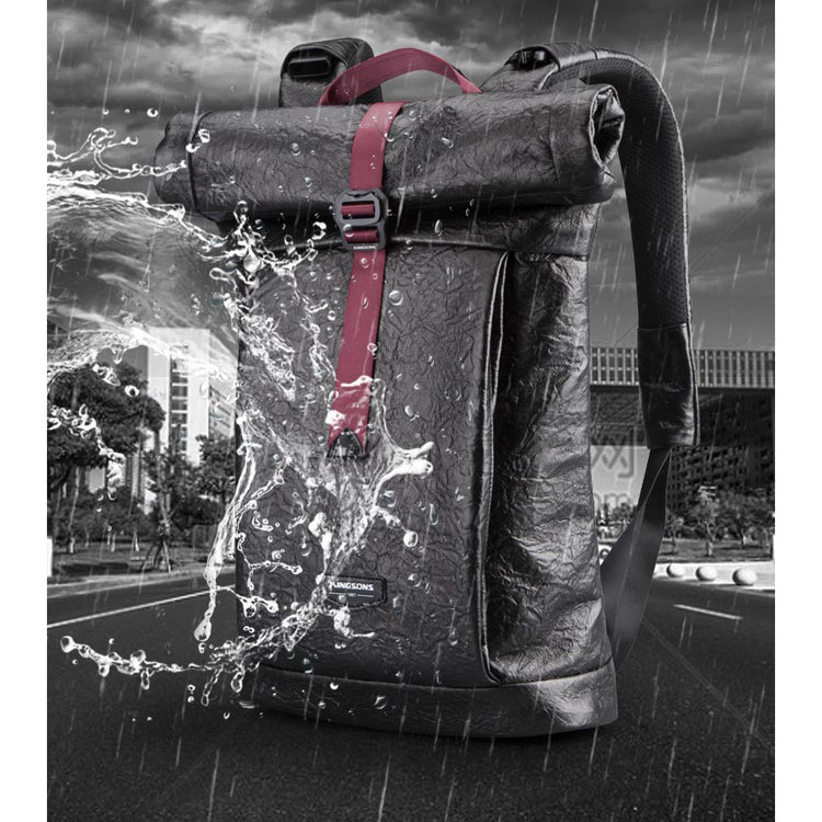 CarryQuest® 15 Liter Waterdichte Rugzak – Stijlvol & Praktisch – Dagelijks Gebruik – USB - poort – LaptopcompartimentCarryQuest