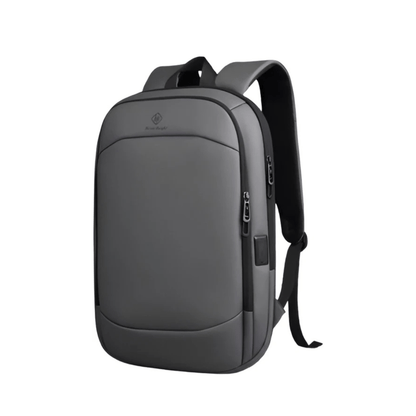 CarryQuest® - 17 Inch Laptop Rugzak - USB Poort + Waterdicht - Waterdichte Reistas - GrijsCarryQuestsimple