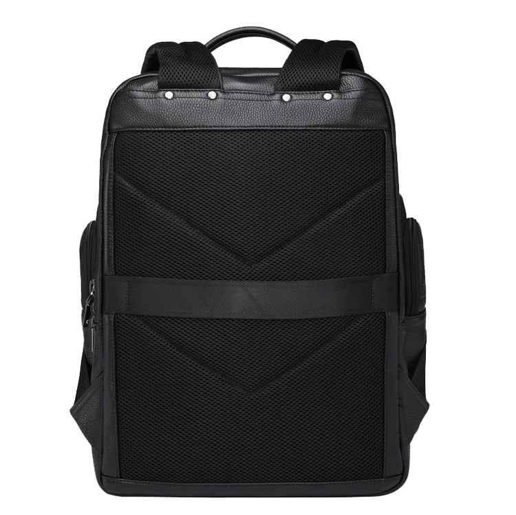 CarryQuest® 20 - 35L Echt Lederen Reisrugzak – Ruim – Laptopvak – Waterdicht – Perfect voor Zakelijke ReizenCarryQuest