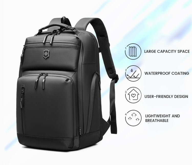 CarryQuest® 20 - 35L Rugzak - Laptopcompartiment - Waterdicht - Anti - diefstal - LichtgewichtCarryQuest