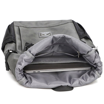 CarryQuest® 2.0 Elite Rugzak - 18L - Lichtgewicht & Stijlvol - Synthetisch Leer - Roll - top SluitingCarryQuest