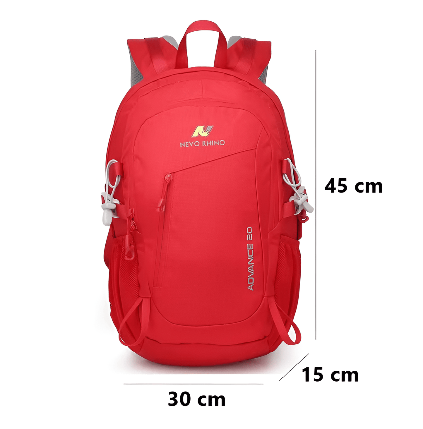 CarryQuest® - 20L Opvouwbare Rugzak - Ultralicht - Waterafstotend - 45x30x15cm - 5 kleurenCarryQuest