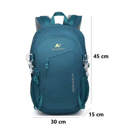 CarryQuest® - 20L Opvouwbare Rugzak - Ultralicht - Waterafstotend - 45x30x15cm - 5 kleurenCarryQuest