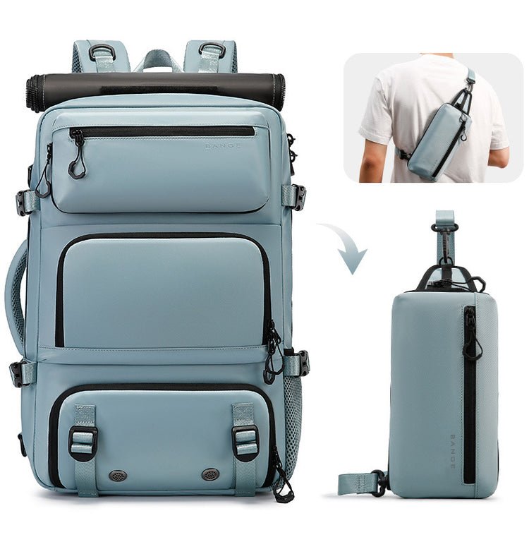 CarryQuest® 30L Waterdichte Rugzak – Lichtgewicht & Duurzaam – Perfect voor Reizen & Dagelijks GebruikCarryQuest®simpleNiet Klaar