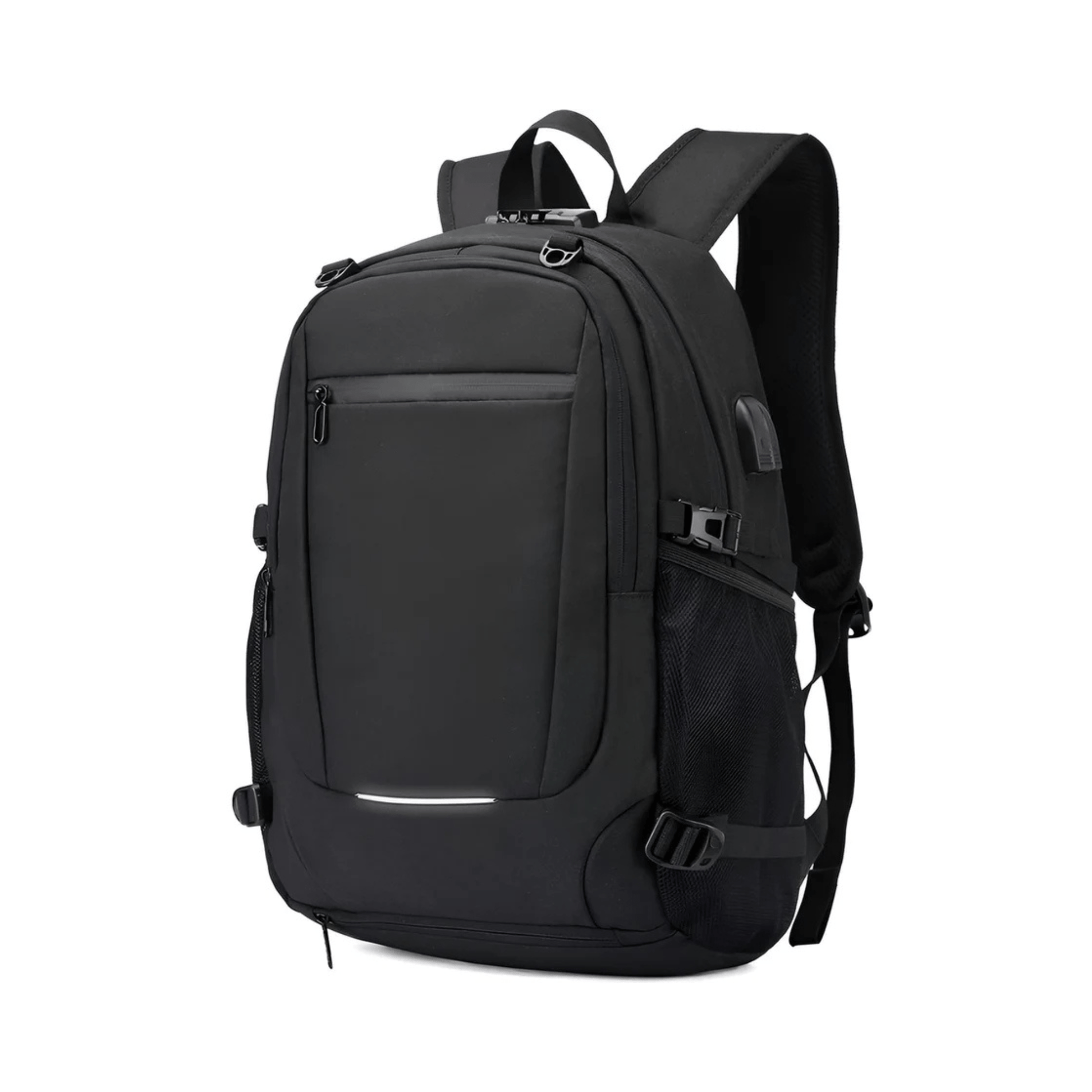 CarryQuest® - 32L Capaciteit - Laptopvak 12 - 15,6 inch - USB - Oplaadpoort - ZwartCarryQuestsimple