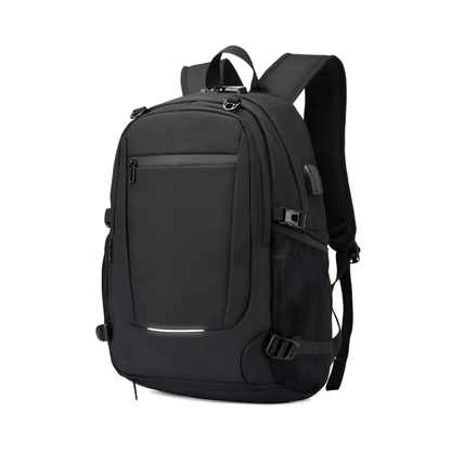 CarryQuest® - 32L Capaciteit - Laptopvak 12 - 15,6 inch - USB - Oplaadpoort - ZwartCarryQuestsimple