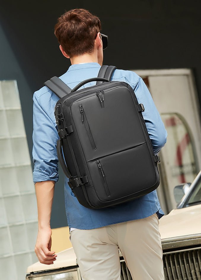 CarryQuest® 36 - 55L Waterdichte Backpack – Lichtgewicht & Comfortabel – Ideaal voor Reizen & OutdoorCarryQuest®simpleNiet Klaar