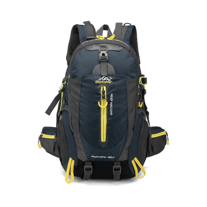 CarryQuest® - 40L - Rugzakken - Waterafstotend - Wandelen - Reizen - Nylon - 40 Liter - Donker Blauw