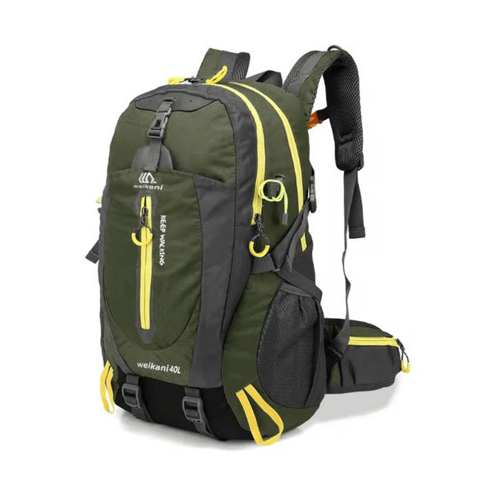 CarryQuest® - 40L - Rugzakken - Waterafstotend - Wandelen - Reizen - Nylon - 40 Liter - Groen
