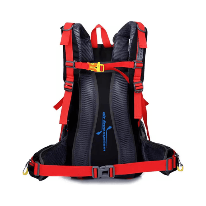 CarryQuest® - 40L - Rugzakken - Waterafstotend - Wandelen - Reizen - Nylon - 40 Liter - Rood