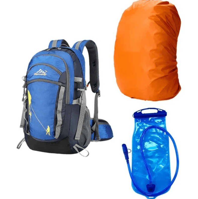 CarryQuest® - 40L - Wandel Rugzak - Fietsen - Waterzak & Regenhoes - 4 Kleuren - CarryQuest