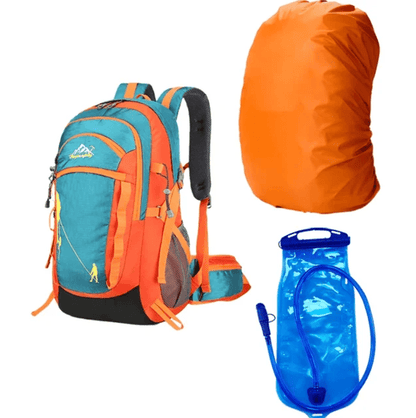 CarryQuest® - 40L - Wandel Rugzak - Fietsen - Waterzak & Regenhoes - 4 Kleuren - CarryQuest