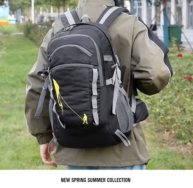 CarryQuest® - 40L - Wandel Rugzak - Fietsen - Waterzak & Regenhoes - 4 Kleuren - CarryQuest