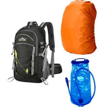 CarryQuest® - 40L - Wandel Rugzak - Fietsen - Waterzak & Regenhoes - 4 Kleuren - CarryQuest