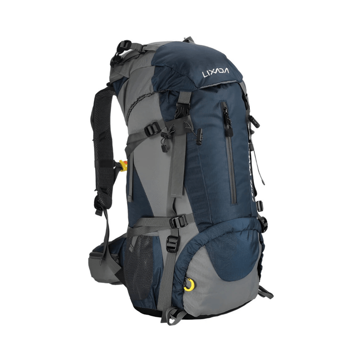 CarryQuest® - 50L Outdoor Rugzak - Nylon - Backpack Organizer - Wandelrugzak - Blauw