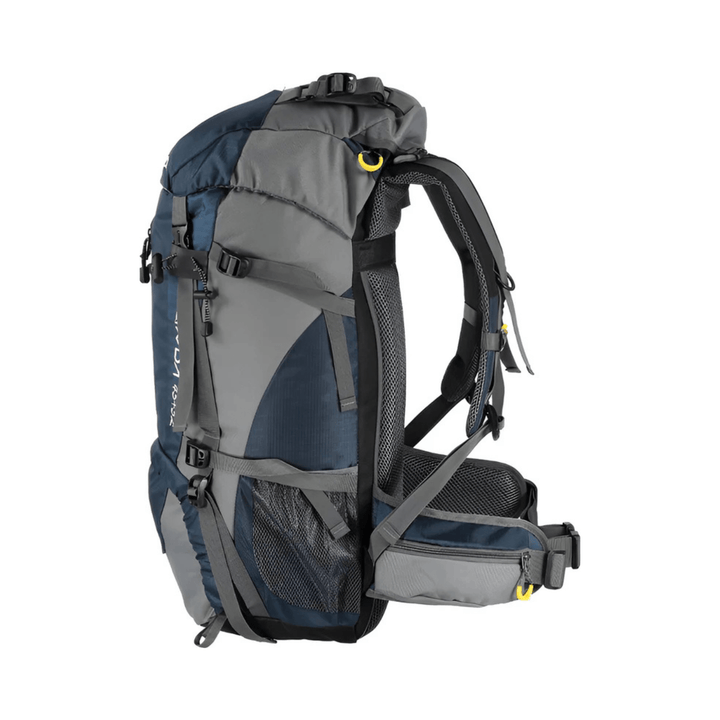 CarryQuest® - 50L Outdoor Rugzak - Nylon - Backpack Organizer - Wandelrugzak - Blauw