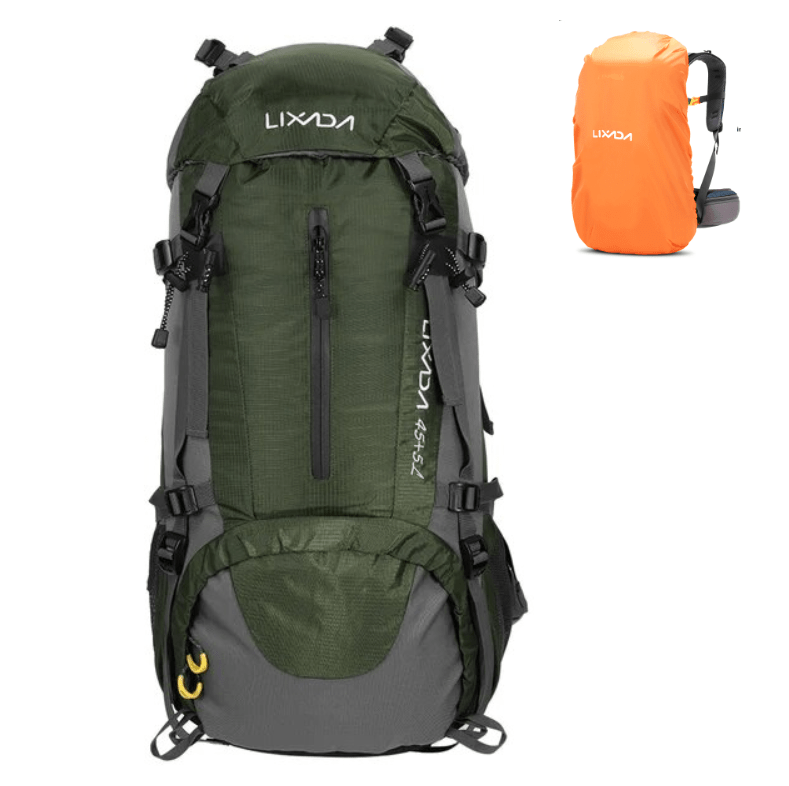 CarryQuest® - 50L Outdoor Rugzak - Waterbestendig en Duurzaam Nylon - CarryQuest