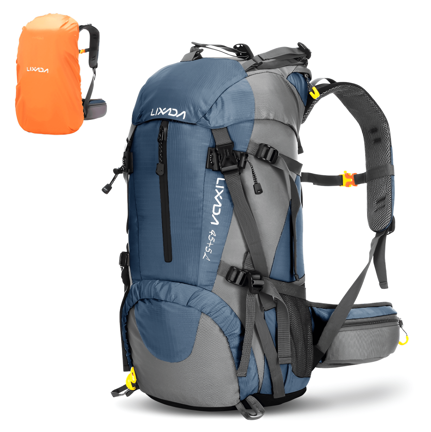 CarryQuest® - 50L Outdoor Rugzak - Waterbestendig en Duurzaam Nylon - CarryQuest