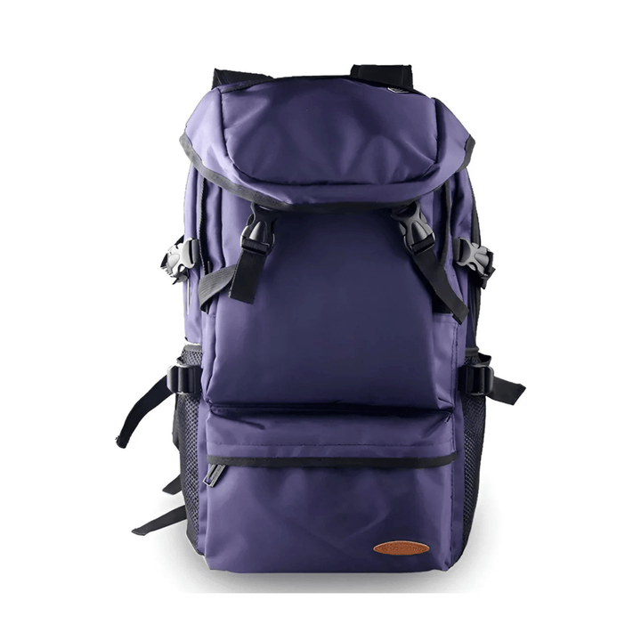 CarryQuest® - 50L Wandelen Reisrugzak - Waterdicht - Lichtgewicht - Laptop 15,6" - Wandelrugzak - Paars