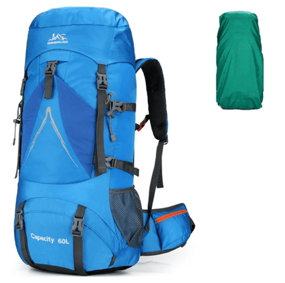 CarryQuest® - 60L Backpack - Camping Rugzak - Gratis Regenhoes - 5 Kleuren - CarryQuest