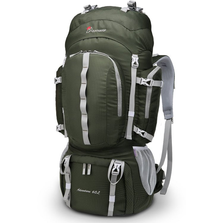 CarryQuest® 60L Bergwandelen Rugzak – Waterdicht & Lichtgewicht – Perfect voor Outdoor ReizenCarryQuest