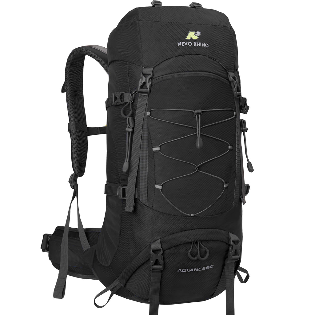 CarryQuest® 60L Waterdichte Bergbeklimming Rugzak – Lichtgewicht en Ruim – Perfect voor AvonturiersCarryQuest®Wandel RugzakNiet Klaar
