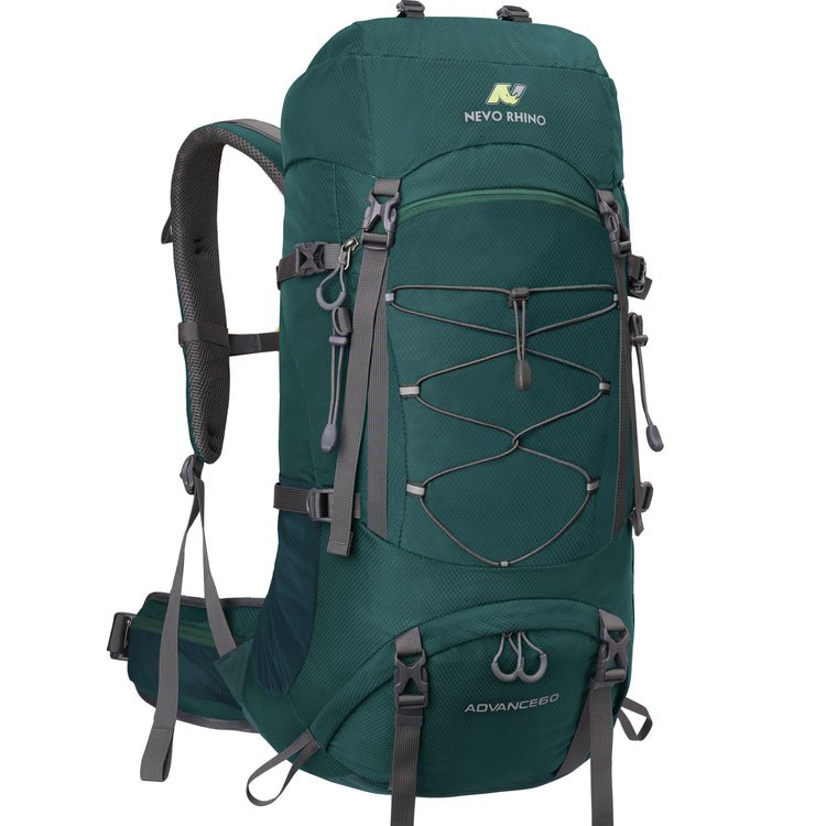 CarryQuest® 60L Waterdichte Bergbeklimming Rugzak – Lichtgewicht en Ruim – Perfect voor AvonturiersCarryQuest®Wandel RugzakNiet Klaar