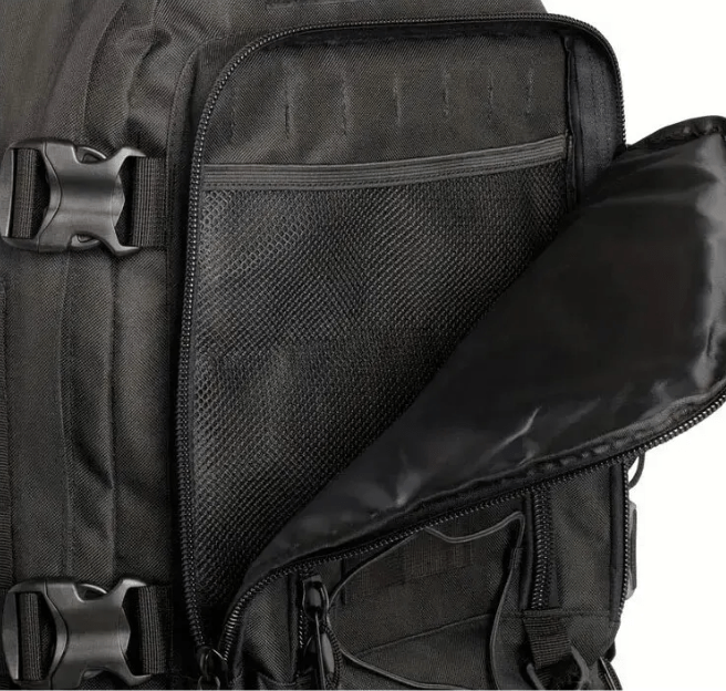 CarryQuest® - 65L Tactical Military Rugzak - Lichtgewicht Nylon - Verstelbare Borstgordel - CarryQuest