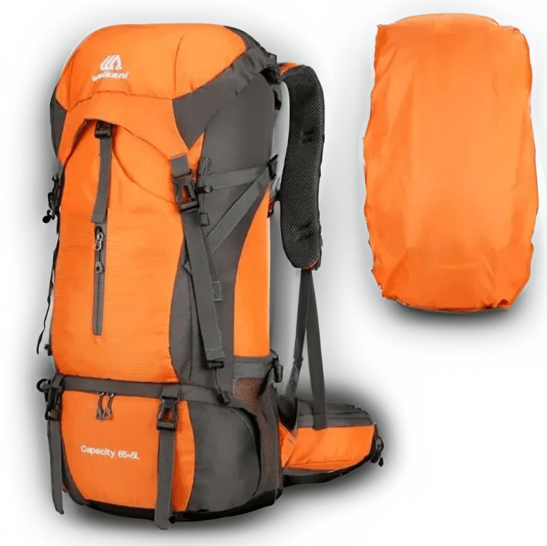 CarryQuest® - 70L Backpack - Reizen Wandelen Kamperen - 4 Kleuren - CarryQuest