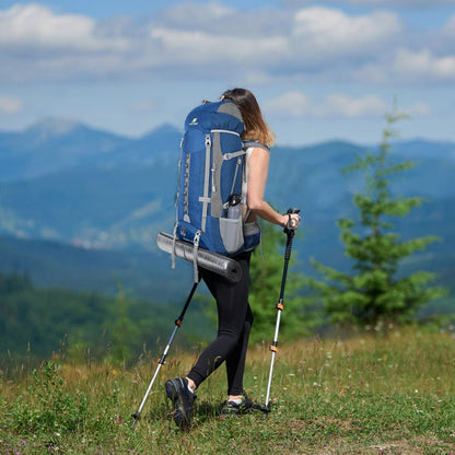 CarryQuest® 70L Waterdichte Bergbeklimming Rugzak – Lichtgewicht en Ruim – Perfect voor Avontuurlijke ReizenCarryQuest®Wandel RugzakNiet Klaar