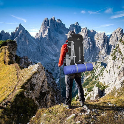 CarryQuest® 70L Waterdichte Bergbeklimming Rugzak – Lichtgewicht en Ruim – Perfect voor Avontuurlijke ReizenCarryQuest®Wandel RugzakNiet Klaar