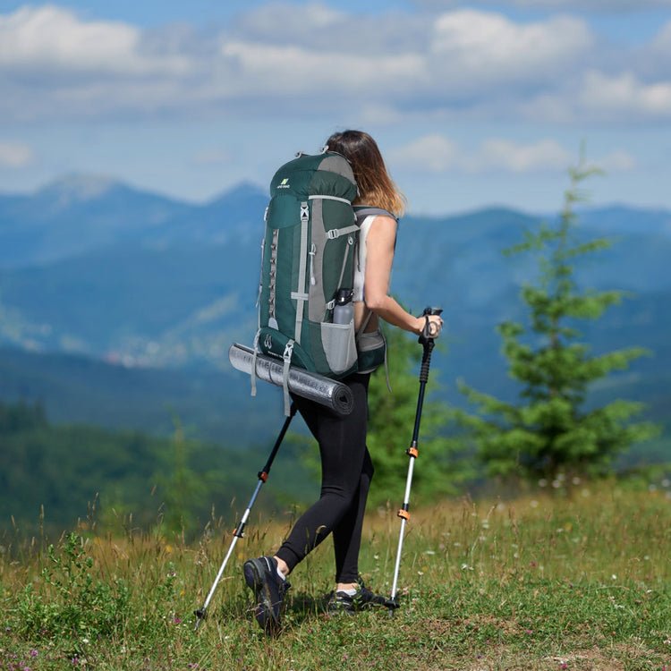CarryQuest® 70L Waterdichte Bergbeklimming Rugzak – Lichtgewicht en Ruim – Perfect voor Avontuurlijke ReizenCarryQuest®Wandel RugzakNiet Klaar