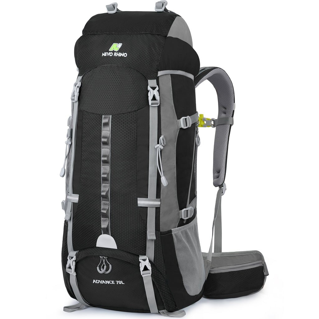 CarryQuest® 70L Waterdichte Bergbeklimming Rugzak – Lichtgewicht en Ruim – Perfect voor Avontuurlijke ReizenCarryQuest®Wandel RugzakNiet Klaar