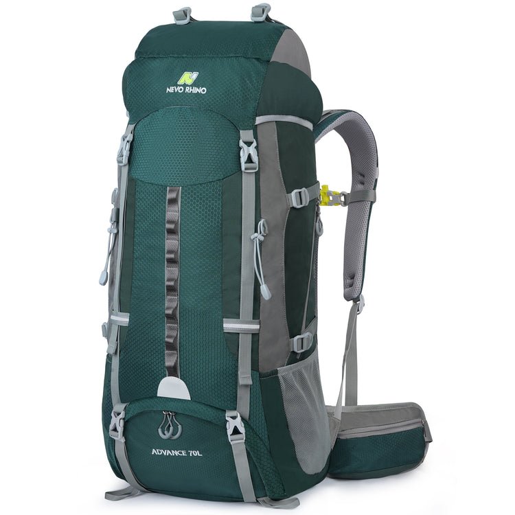 CarryQuest® 70L Waterdichte Bergbeklimming Rugzak – Lichtgewicht en Ruim – Perfect voor Avontuurlijke ReizenCarryQuest®Wandel RugzakNiet Klaar