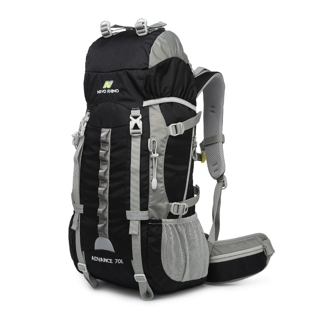 CarryQuest® 70L Waterdichte Bergwandelen Rugzak – Lichtgewicht en Ruim – Perfect voor Avontuurlijke ReizenCarryQuest®Wandel RugzakNiet Klaar